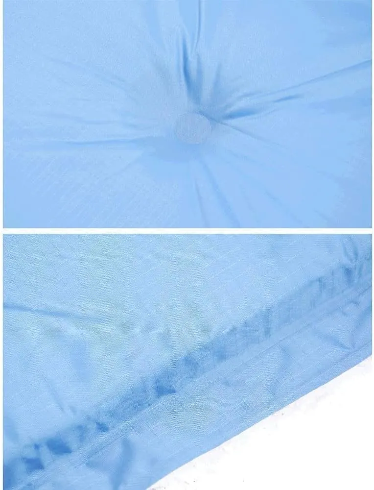 Sleeping Pad - Ultralight Inflatable Sleeping Mat, Hiking Air Mattress - Lightweight, Inflatable & Compact, Camp Sleep Pad (Color : Blue)