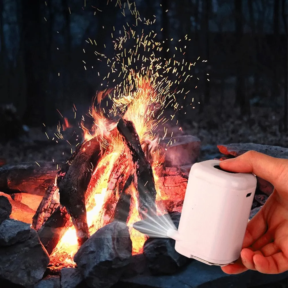 Slowowing Mini Air Pump, Portable Airpump for Air Mattress, Outdoor Lighting Camping Tent Light, for Air Mattress, Pool Floats