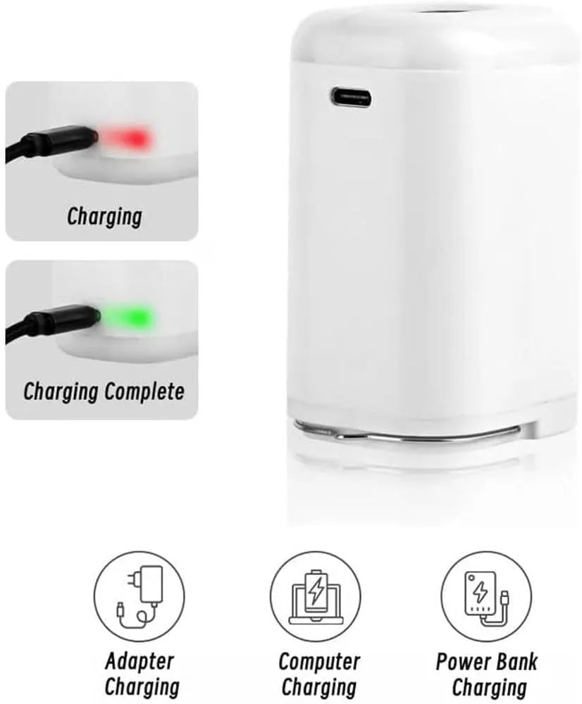 Slowowing Mini Air Pump, Portable Airpump for Air Mattress, Outdoor Lighting Camping Tent Light, for Air Mattress, Pool Floats