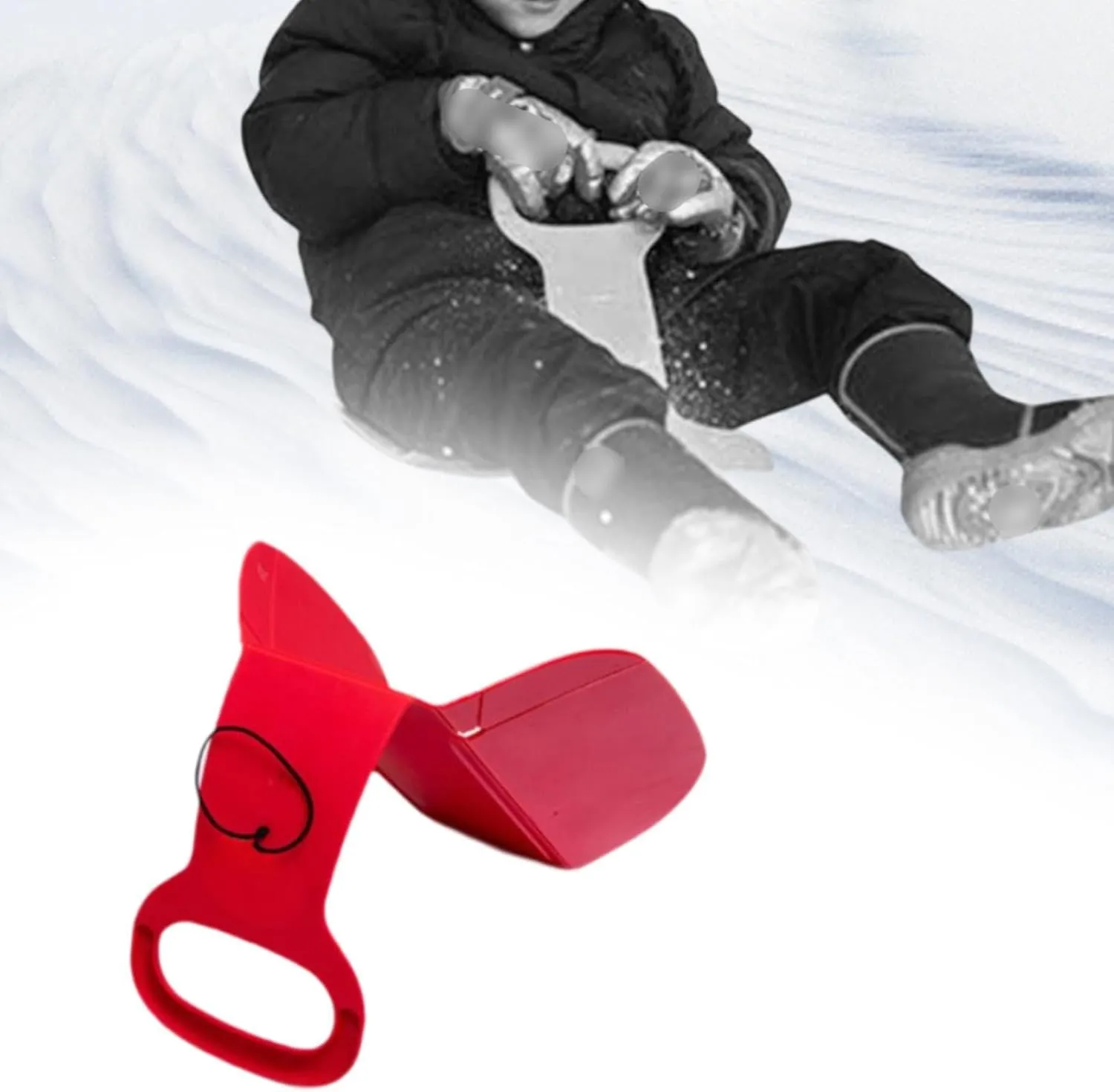 Snow Sled Snow Sledding with Handle Sand Sled Toboggan Sled for Boys Girls Kids Adults