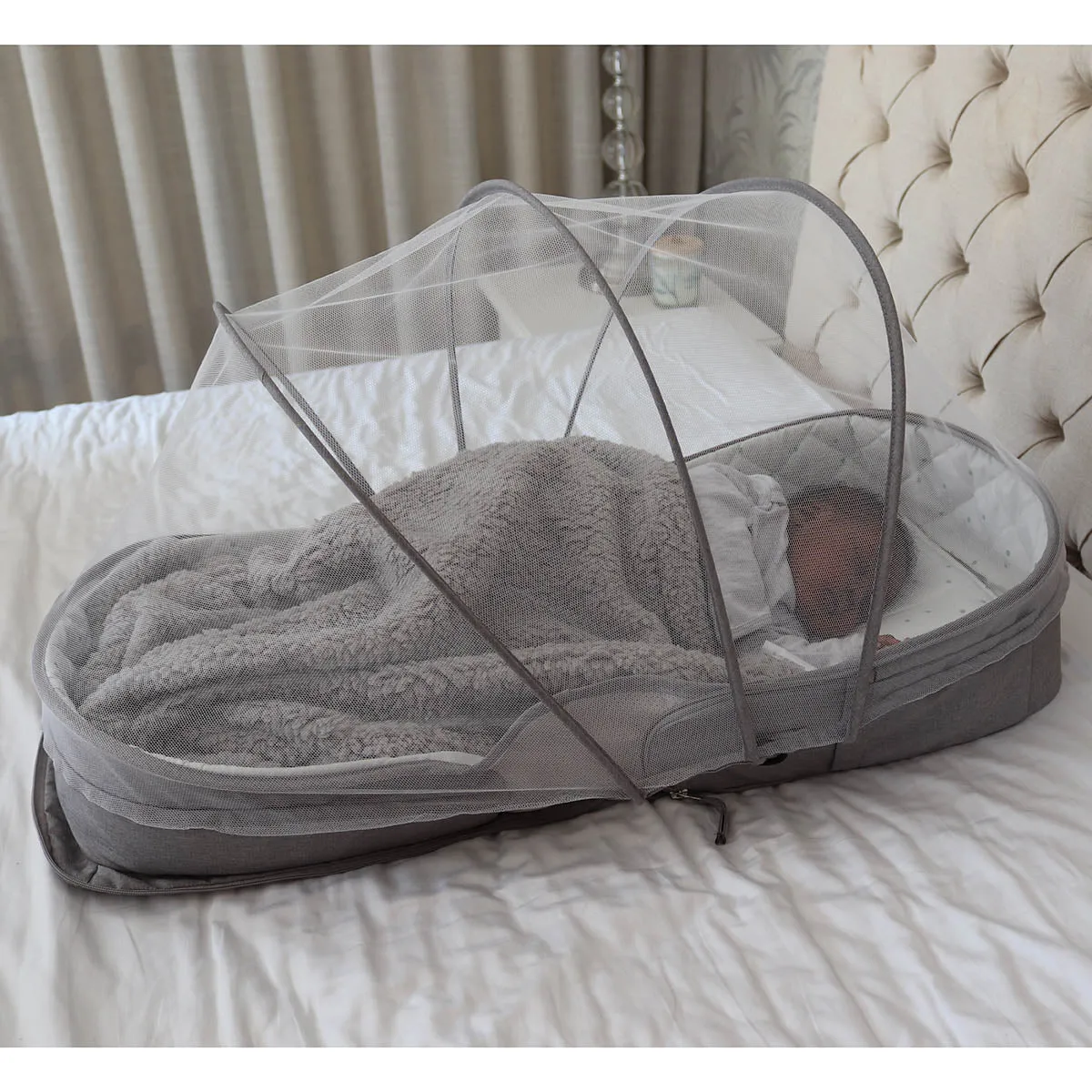 Snuggletime Travel Nest Infant Co-Sleeper with Mozzi Net