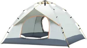 Spacious and Lightweight Tent Outdoor Camping Automatic Tent Quick-Open Camping Fake Double-Layer Folding Camp Tent Camping Equipment Outdoor Tent