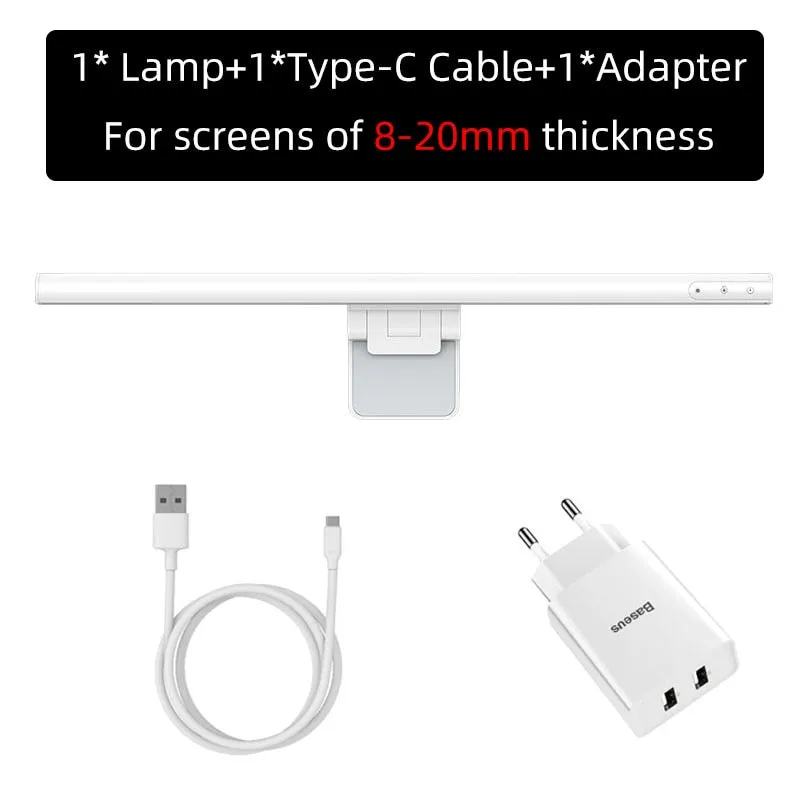 Stepless Dimming Eye-Care LED Desk Lamp For Computer PC Monitor Screen Hanging Light LED Reading USB Powered Lamp