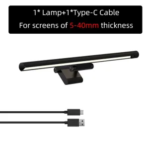 Stepless Dimming Eye-Care LED Desk Lamp For Computer PC Monitor Screen Hanging Light LED Reading USB Powered Lamp