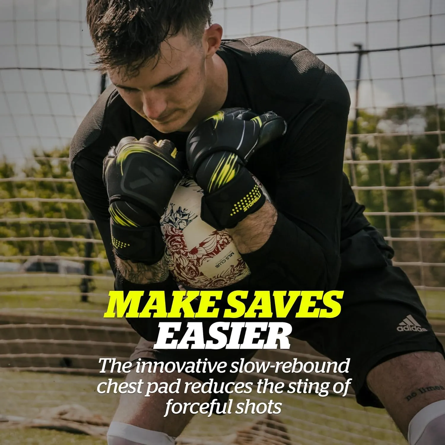 Storelli BodyShield 3/4 Goalkeeper Undershirt