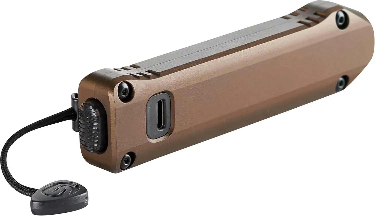 Streamlight 88813 Wedge XT 500-Lumen Slim Everyday Carry Flashlight, Includes USB-Cable and Pocket Lanyard, Coyote