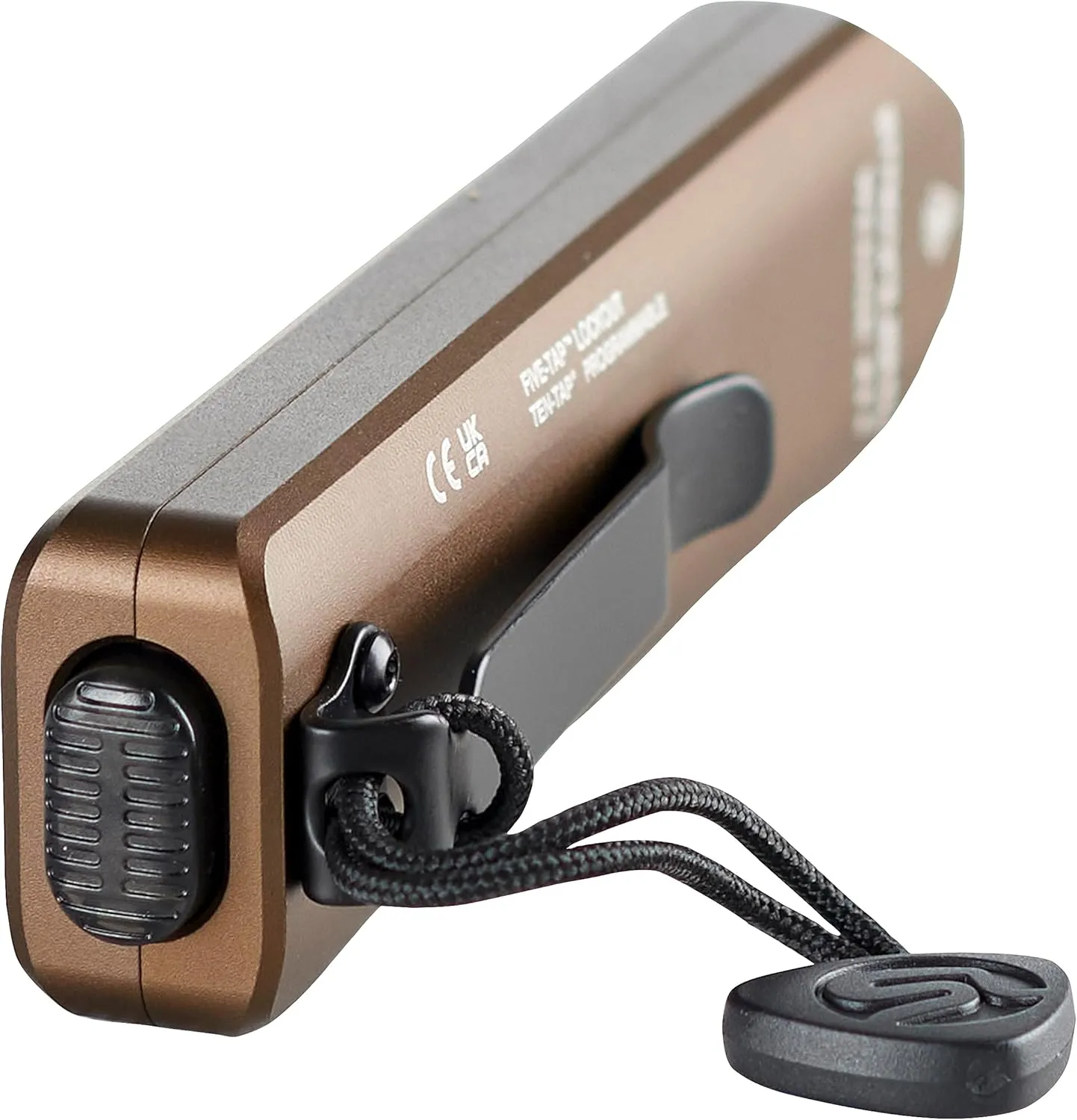 Streamlight 88813 Wedge XT 500-Lumen Slim Everyday Carry Flashlight, Includes USB-Cable and Pocket Lanyard, Coyote