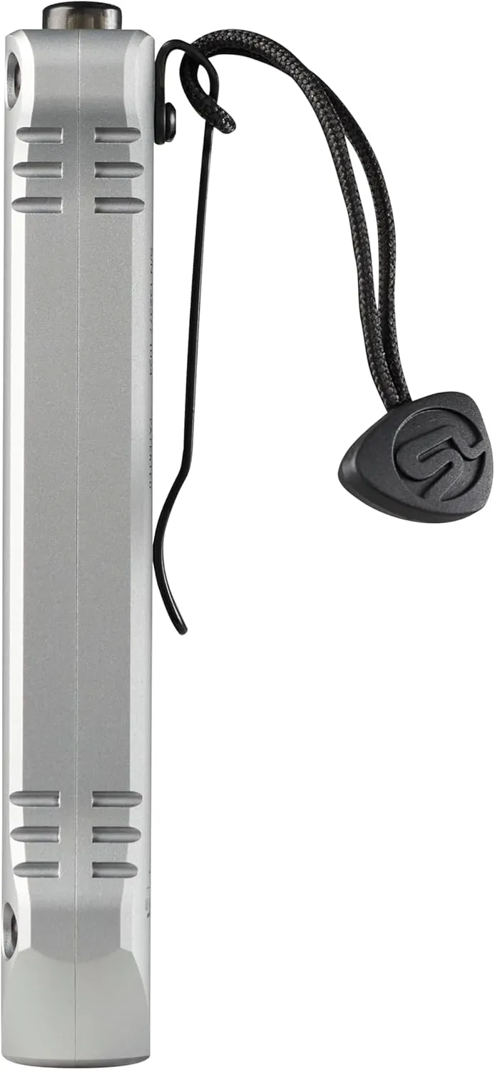 Streamlight 88819 Wedge XT 500-Lumen Slim Everyday Carry Flashlight, Includes USB-Cable and Pocket Lanyard, Silver