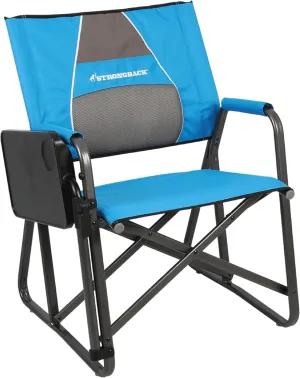 STRONGBACK Outdoors Director Chair - Portable Camping Chair with Lumbar Support - Heavy-Duty and Foldable