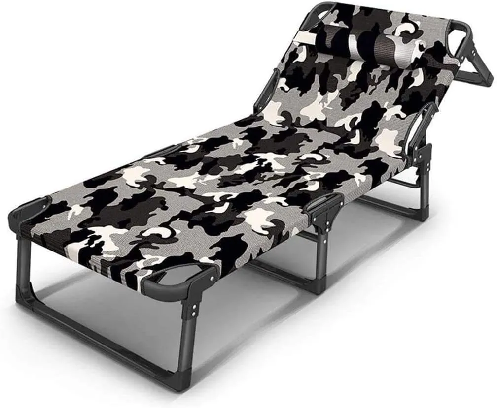 Sun Loungers Folding Sun Lounger Sun Lounger Recliner Sun Chair Garden Portable Deck Chair Folding Reclining for Outdoor Hiking Picnic Fishing Travelling
