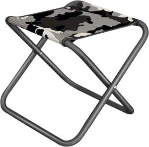 SUPVOX Portable Folding Camping Stool Multi Function Collapsible Chair for Outdoor Activities Lightweight and Sturdy Convenient for Fishing Barbecue Beach Use Design