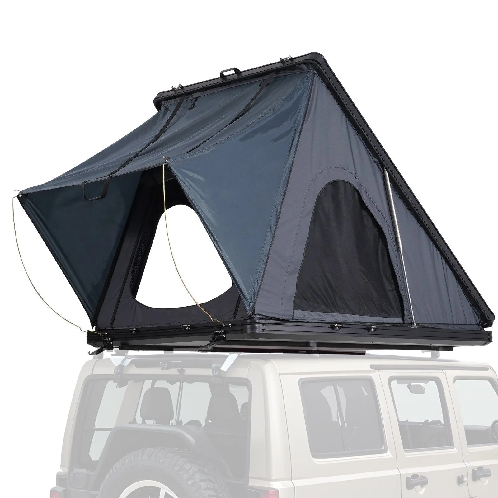 SUV Great value Waterproof Rooftop Tent Person VEVOR for Shell 2-3 Jeep Ladder Complete product line w/ Truck Hard