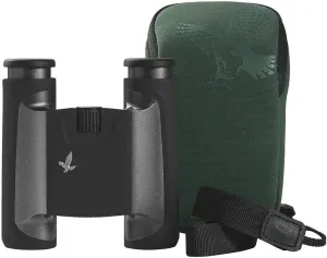 SWAROVSKI OPTIK 10x25 CL Pocket Binoculars with Wild Nature Field Bag (Anthracite)