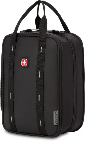 SwissGear Insulated Lunch Bag, Black/Red, One Size