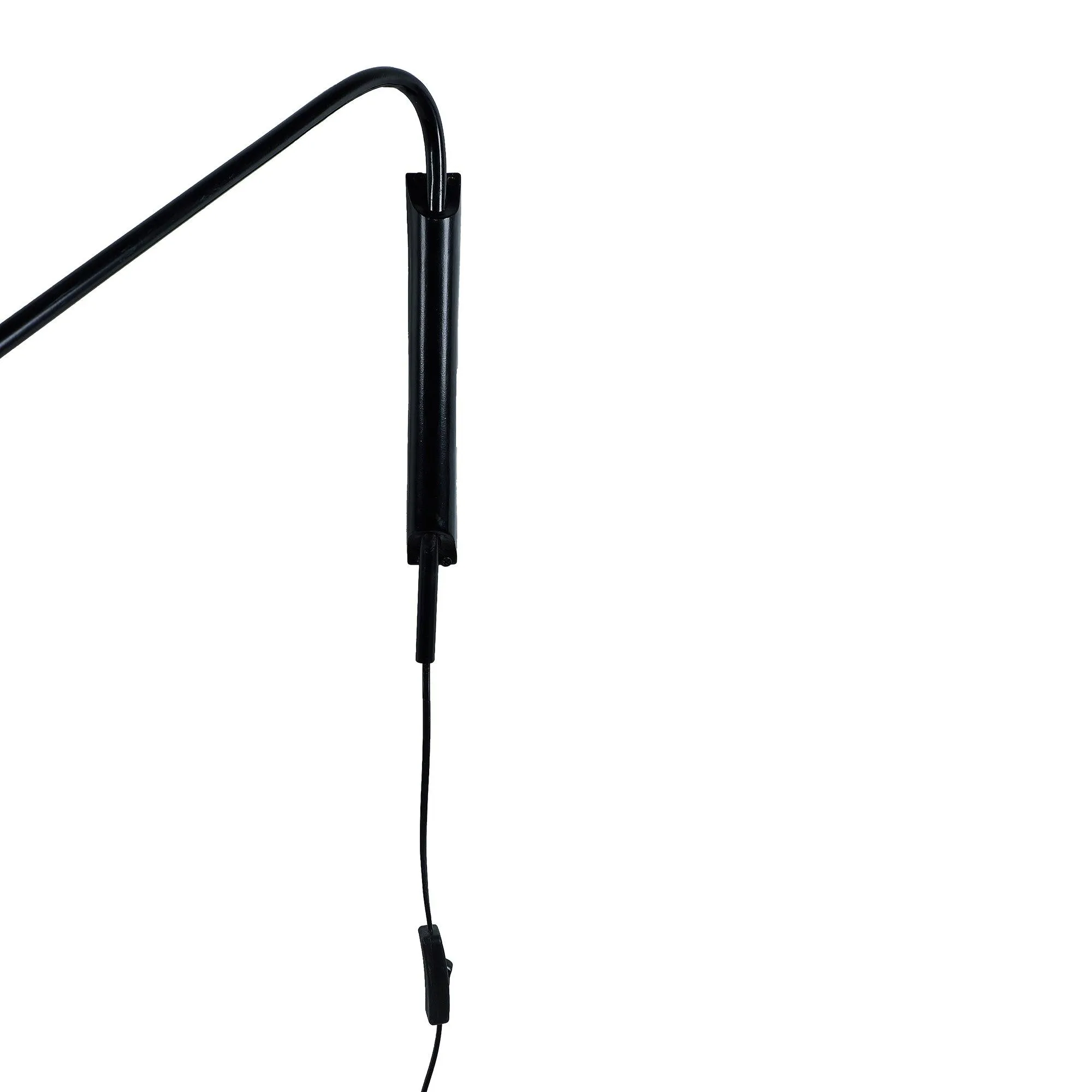 Swiveling Black Metal Wall Light by SS Lightings