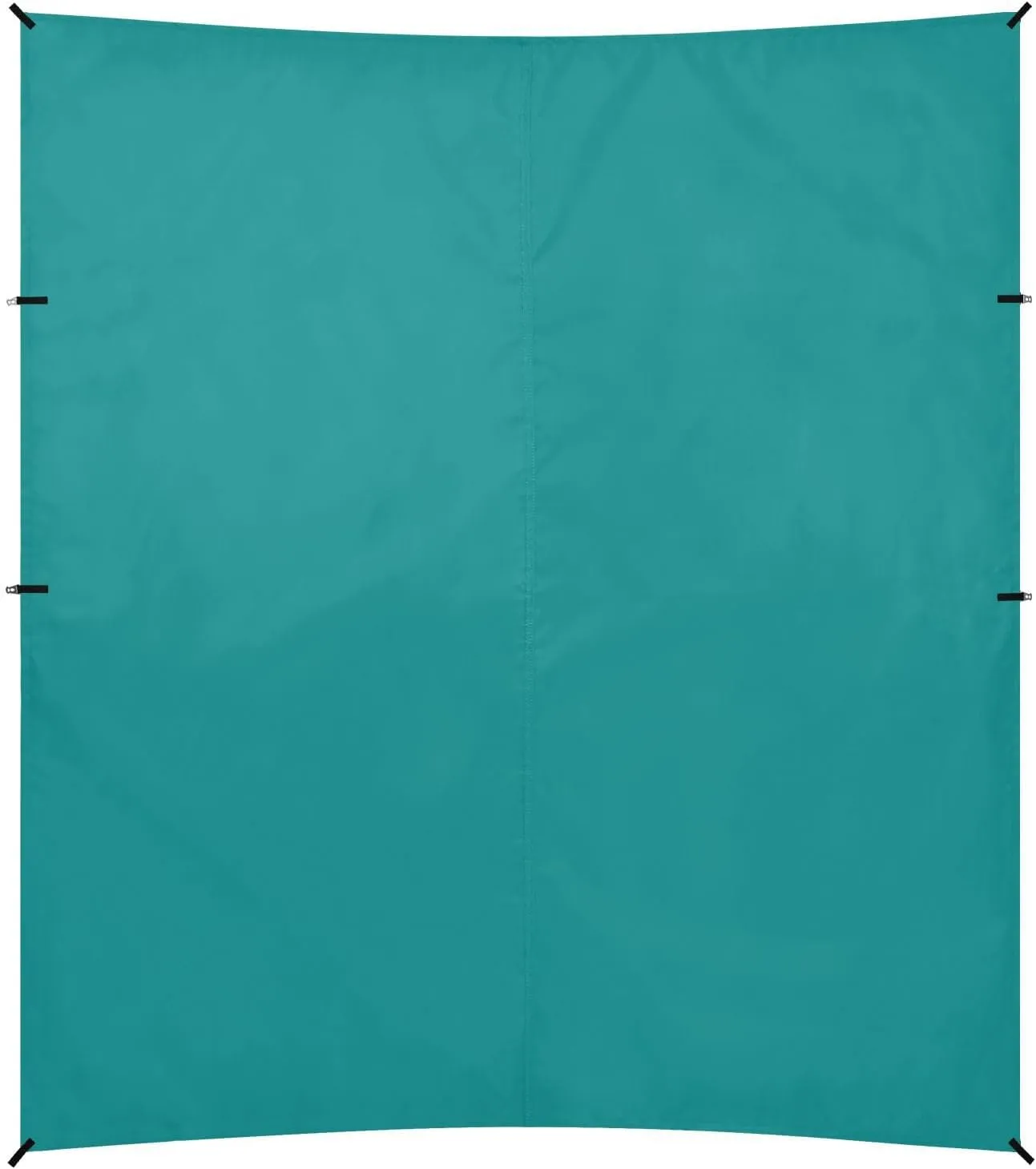 Teal Green Foldable Beach Cabana UPF50  Protection Lightweight Sun Shelter Includes Sand Shovel, Sandbags, Stability Poles for Backyard and Camping