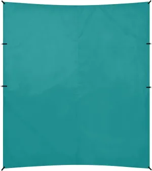 Teal Green Foldable Beach Cabana UPF50  Protection Lightweight Sun Shelter Includes Sand Shovel, Sandbags, Stability Poles for Backyard and Camping