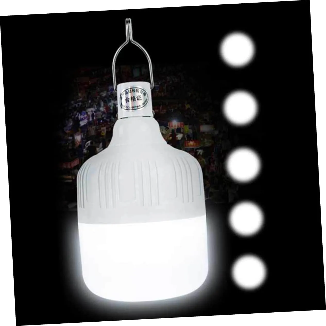 Tent Lamp 30w Waterproof Emergency Light Bulb Emergency Lights Outdoor Camping Hiking Fishing Garden Night Market USB Rechargeable