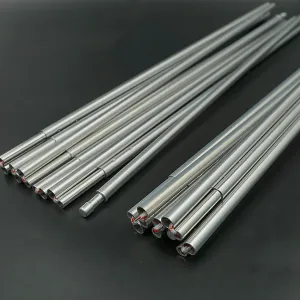 Tent Pole Replacement 11.8 ft 13 ft 14.5 ft Aluminum Tent Rod 0.3 in Outdoor Camping Collapsible Tent Frame Repair Accessory (2 Pole, 14.5ft)