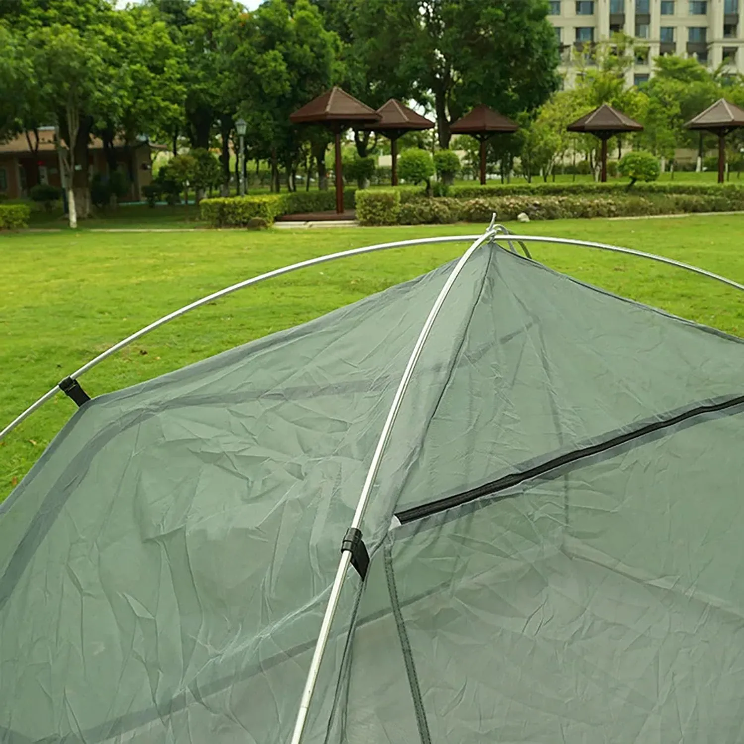 Tent Pole Replacement 11.8 ft 13 ft 14.5 ft Aluminum Tent Rod 0.3 in Outdoor Camping Collapsible Tent Frame Repair Accessory (2 Pole, 14.5ft)