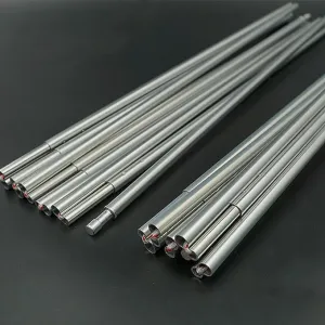Tent Pole Replacement 11.8 ft 13 ft 14.5 ft Aluminum Tent Rod 0.3 inch Outdoor Camping Collapsible Tent Frame Repair Accessory (2 Pole, 14.5 ft)