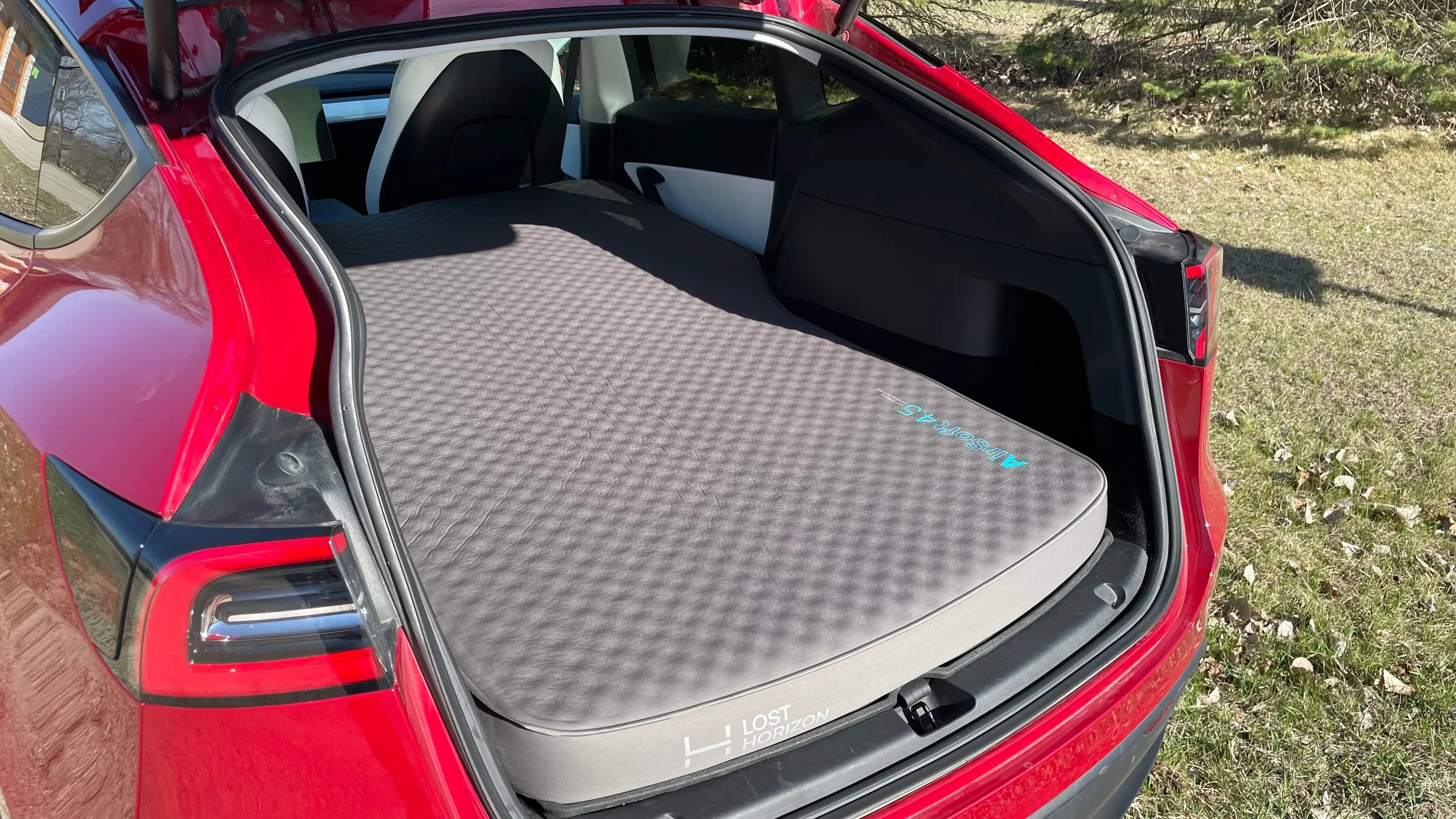 Tesla Model-Y/S/3 Air & Foam Camping Mattress with Air Pump