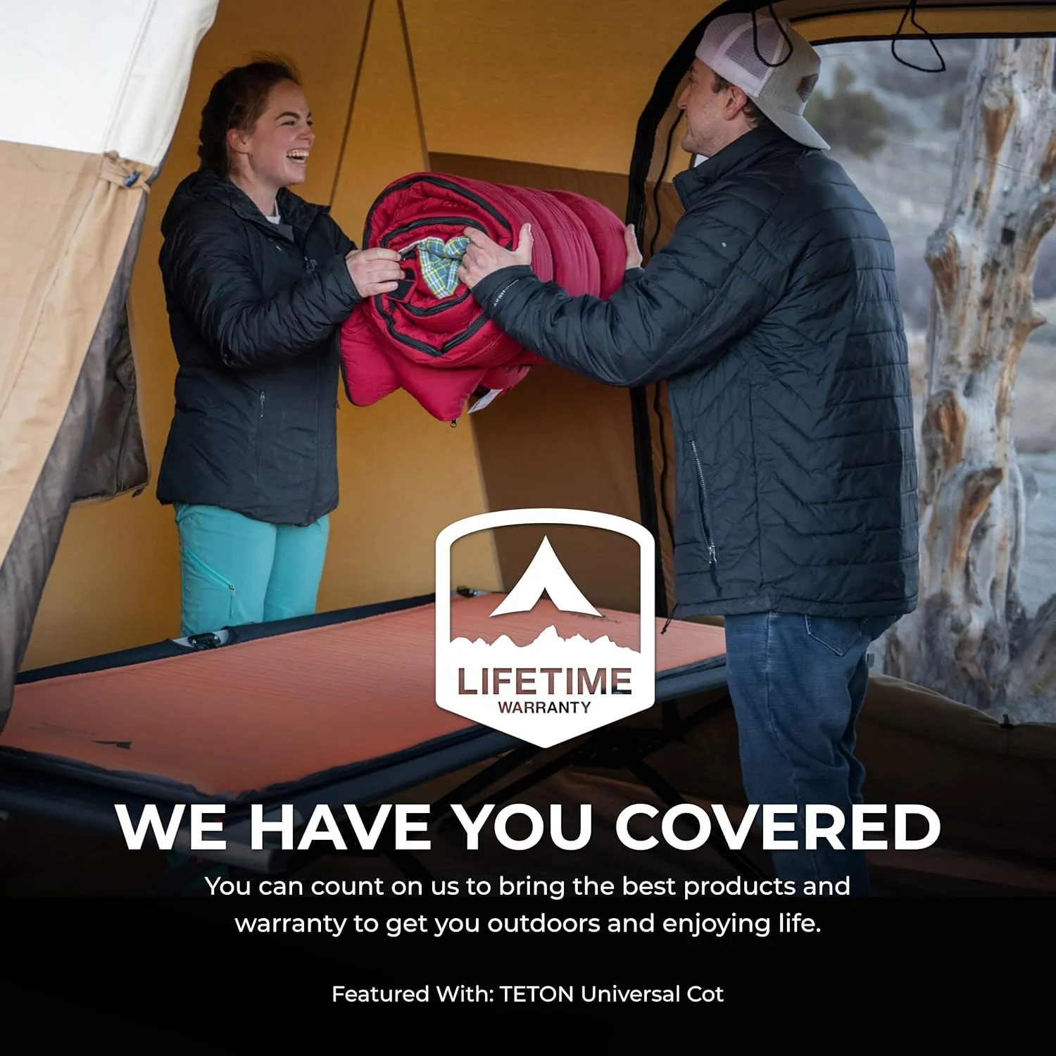 Teton Self Inflating Sleeping Pad, Inflatable Camping Sleeping Pads, Compact Mat for Camping, Backpacking, and Hiking.