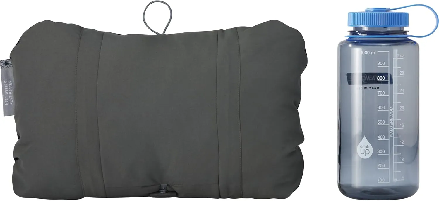 Therm-a-Rest Compressible Cinch Camping and Backpacking Pillow, Large - 16 x 23 Inch, Woodland