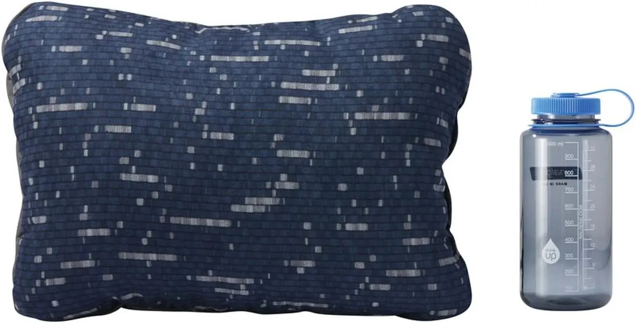 Therm-a-Rest Compressible Cinch Camping and Backpacking Pillow, Small - 12 x 16 Inch, Warp Speed Print