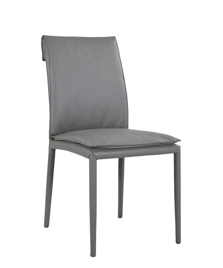 Togo Chair in Charcoal Dark Grey