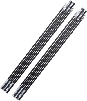 TOPINCN Rod Tent Pole, Fiberglass Tent Support Rod Replacement Tent Poles Accessorie Multifunction Lightweight Tent Pole Repair Kit, Diameter 0.28in