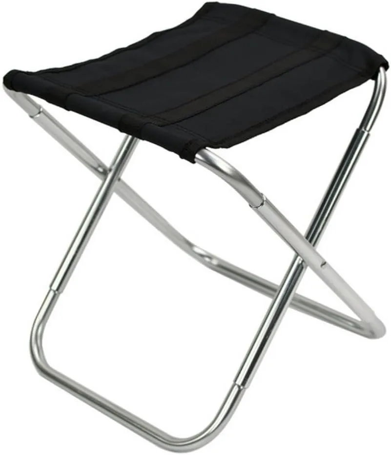 Totority Strong Aluminum Alloy Portable Chair Comfortable Oxford Cloth Folding Outdoor Camping Fishing Hunting Picnic Seat