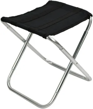 Totority Strong Aluminum Alloy Portable Chair Comfortable Oxford Cloth Folding Outdoor Camping Fishing Hunting Picnic Seat