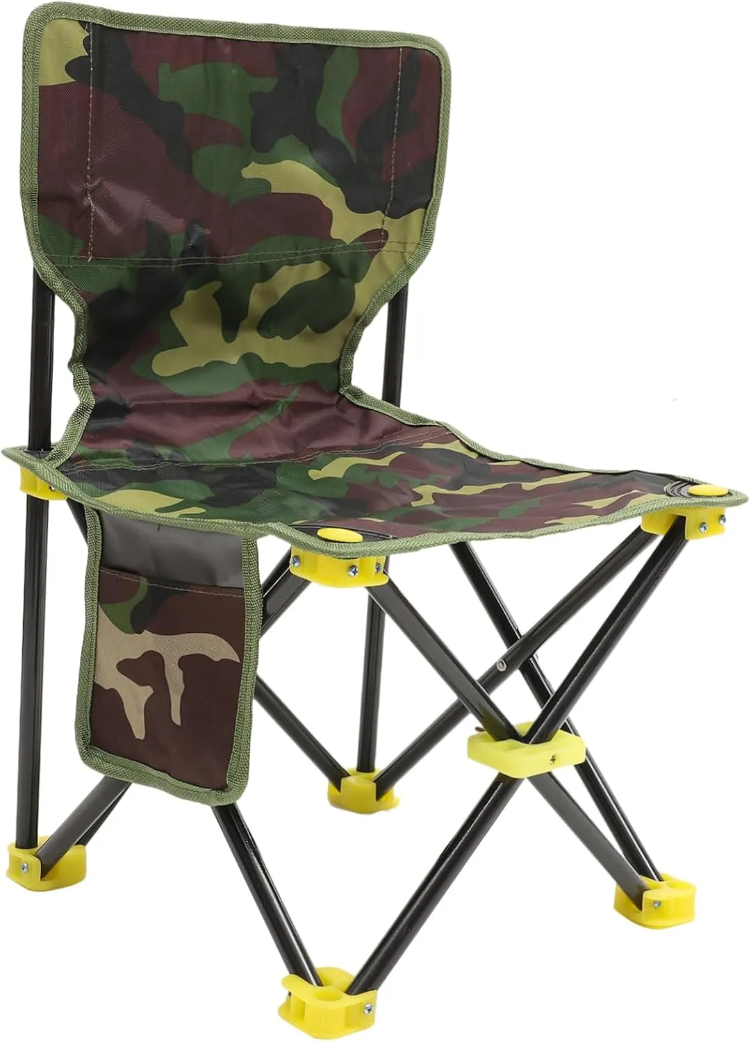 Toyvian Folding Fishing Chair Portable Camping Stool with Durable for Outdoor Activities Barbecue and Fishing Lightweight Sturdy Design for Easy Carrying