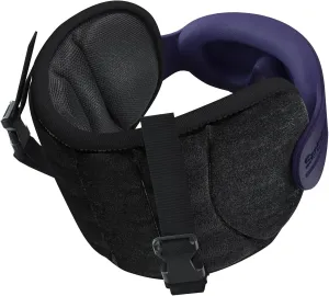 Travel Pillows for Airplanes, Airplane Pillow with Purple Sleep Eye Mask, 360° Neck Support Headrest, Portable Airplane Travel Essentials, Adjustable Airplane Head Strap, FSA HSA Eligible