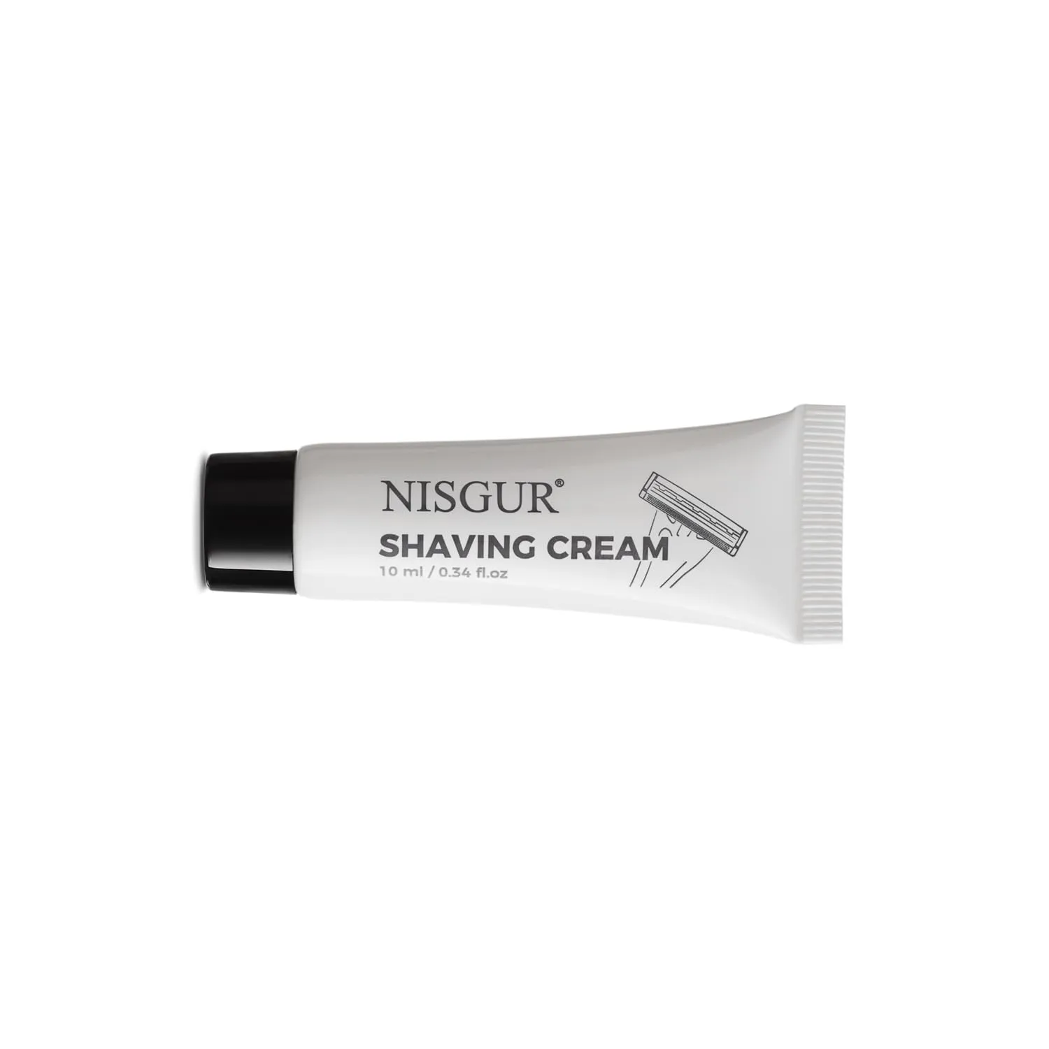 Travel Size Disposable Shaving Cream Bulk Pack of 144 Tubes 10ml/0.34fl.oz Each Individually Wrapped Hotel Toiletries and Amenities