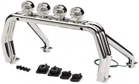 Traxxas 9262X Roll Bar with LED Light Bar for K10 Cheyenne and F-150 TRX-4
