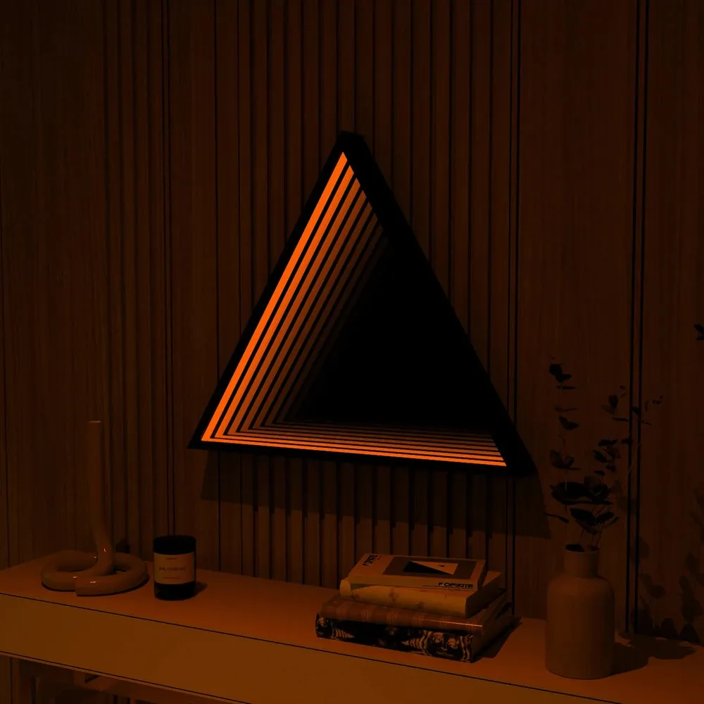 Triangle Infinity Mirror