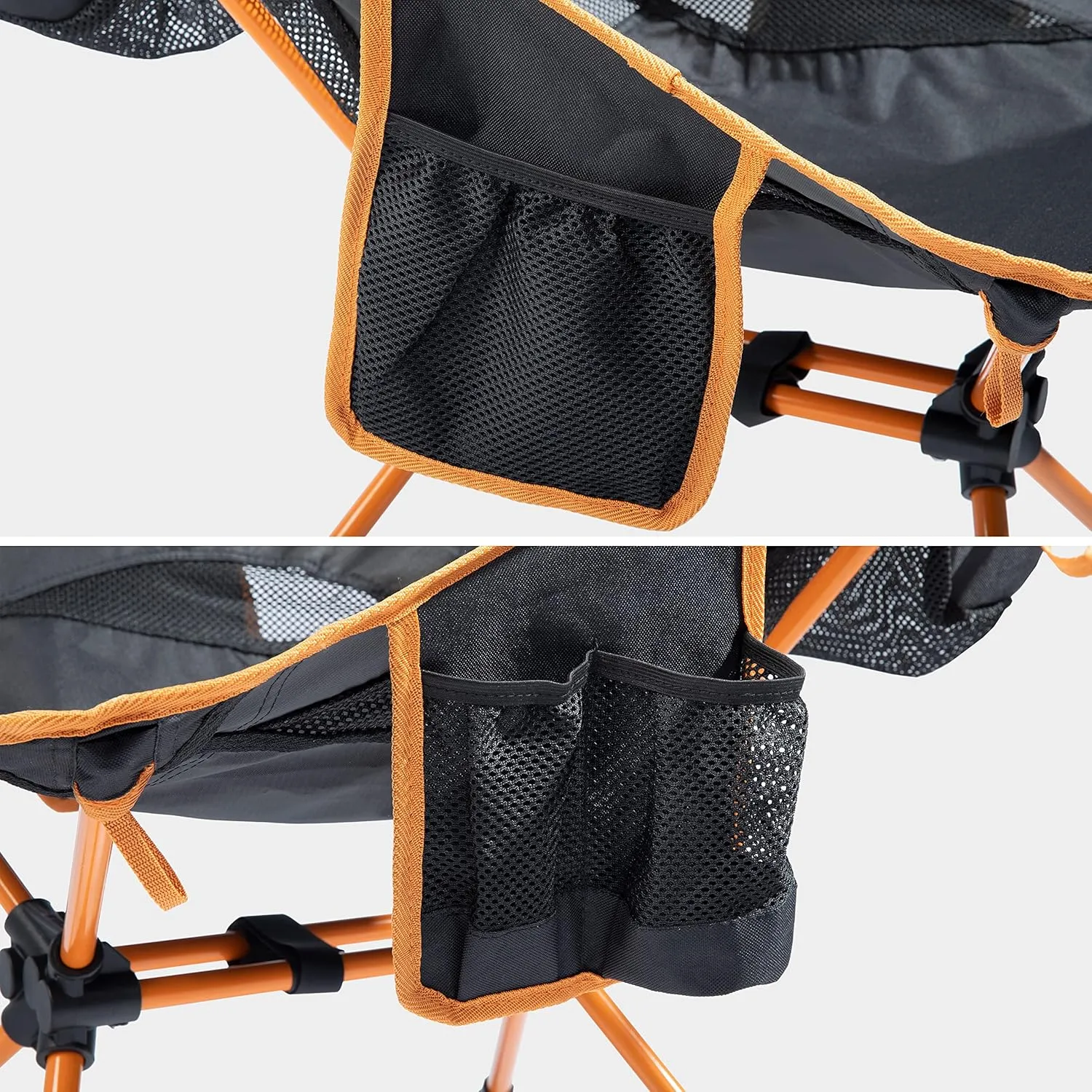 Ubon Camping Backpacking Chair Portable Folding Chairs with Carry Bag for Adults Hiking Camping Picnic