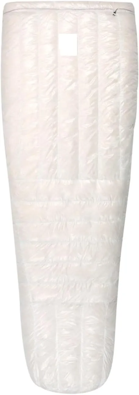 Ultralight Down Sleeping Bag -5°F 800FP for Winter Camping & Hiking, 10D Fabric, Windproof Twilight Quilt(Twilight II-White-L)