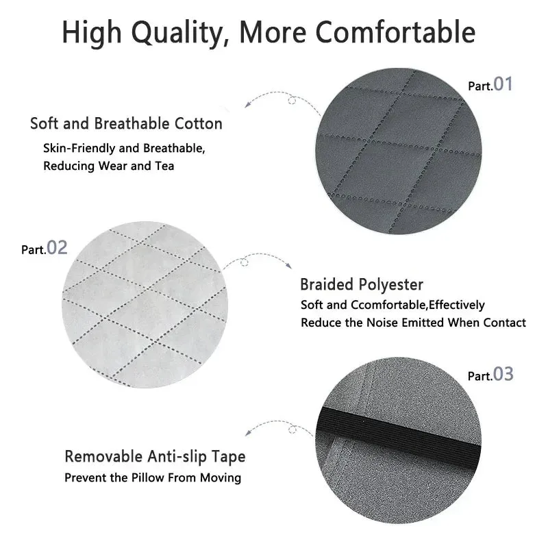 Ultralight Inflatable Camping Pillow – Upgraded Neck & Lumbar Support for Backpacking & Travel