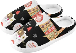 Unisex Memory Foam Warm Slippers Comfort Soft Casual Shoes for Indoor Outdoor S-XXXL