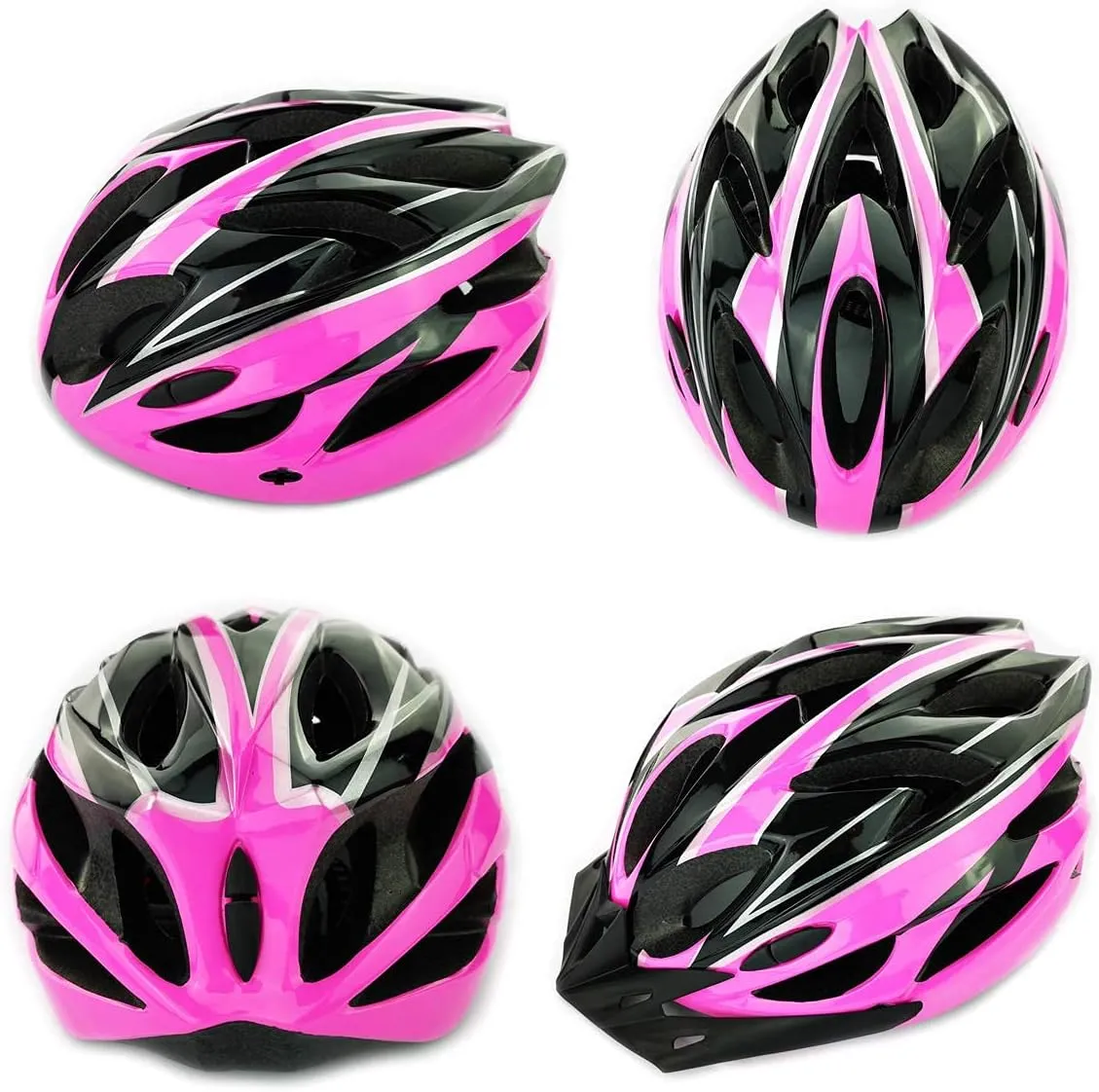 UPANBIKE Adult Bike Helmet - One-Piece Adjustable Safety Protection for Mountain & Road Bikes
