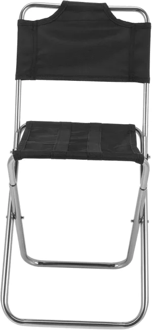 UPKOCH Folding Camping Chair Portable Beach Stool Compact and Lightweight Outdoor Accessory for Fishing BBQ Hiking and Travel Durable and Space Saving Design Mixed Color