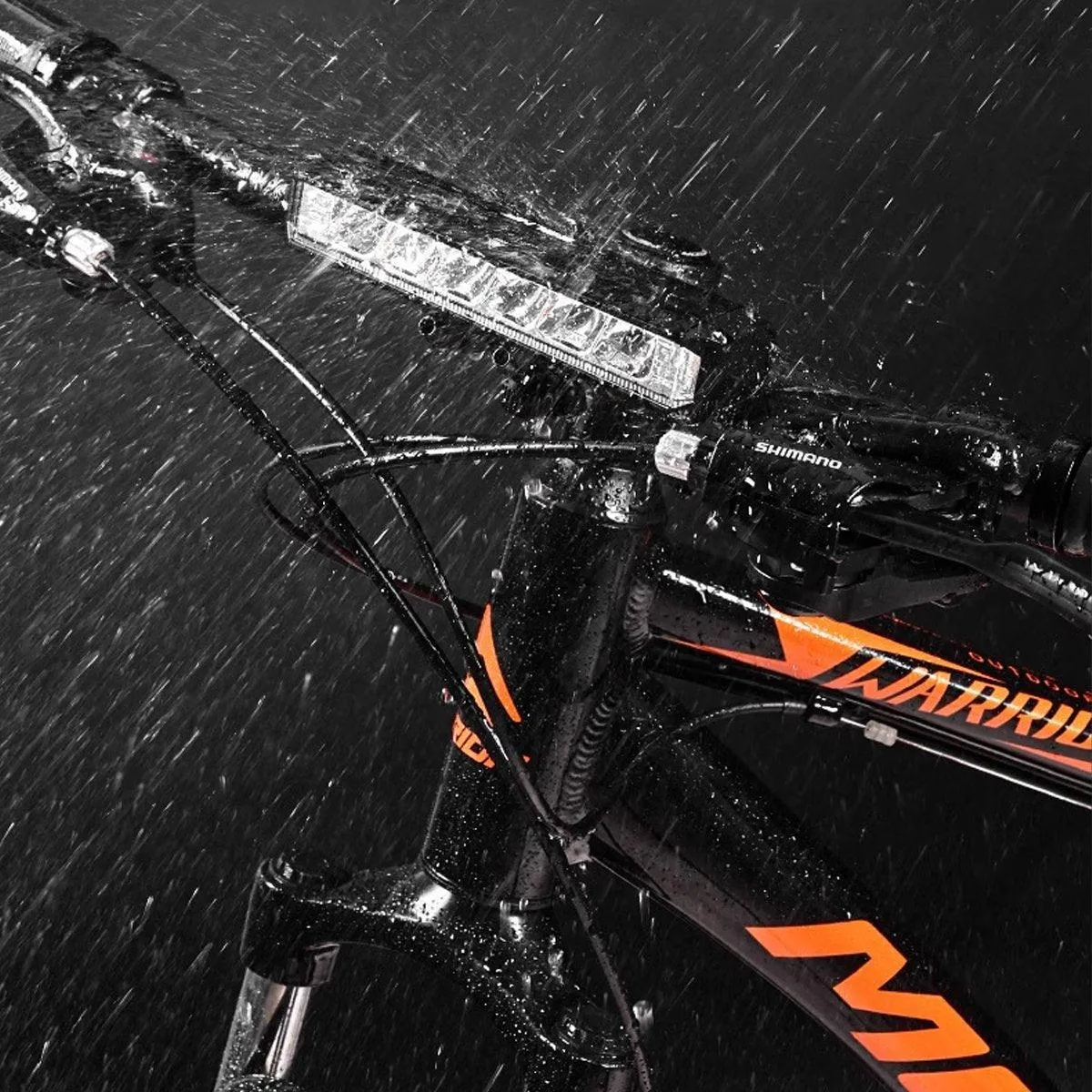 USB Rechargeable Bicycle Light Aluminum Alloy High Brightness LED Front Bike Lamp