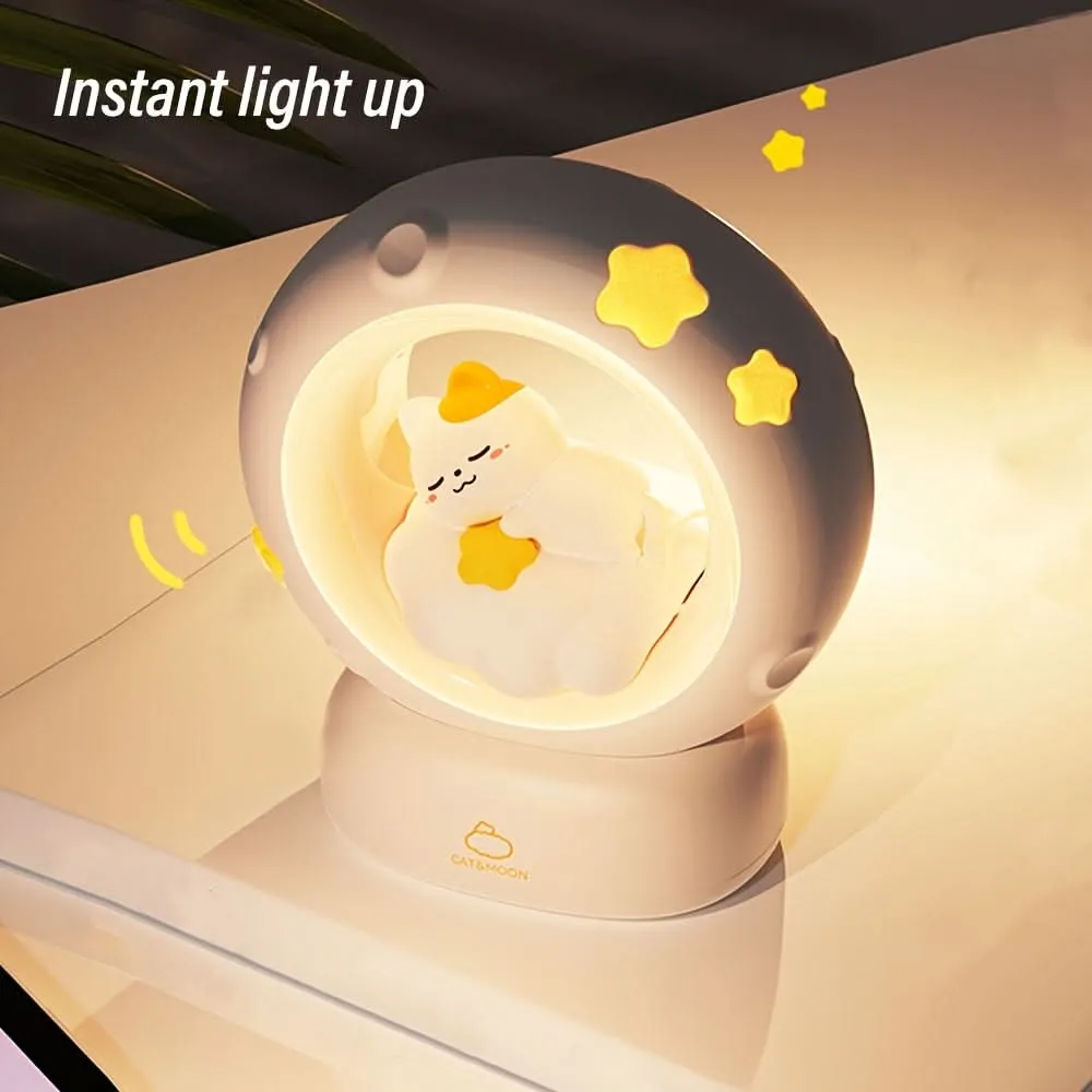 USB Rechargeable Cat Night Light