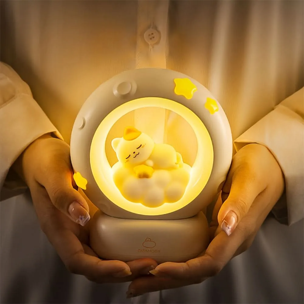 USB Rechargeable Cat Night Light