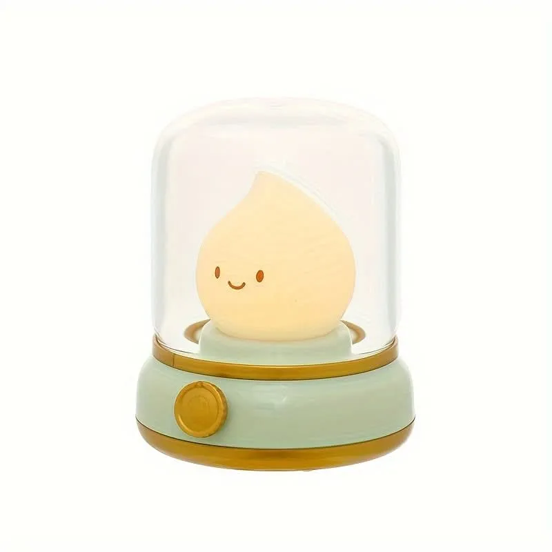 USB Rechargeable LED Night Light, Adjustable Brightness