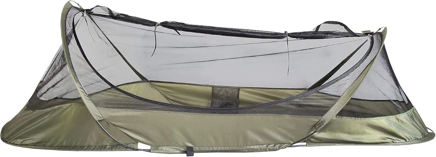 USGI Industries Bivy Tent | Lightweight Single Person Sleeping Net System for Outdoors, Camping, Survival, Hiking, Backpack | Mesh Protection