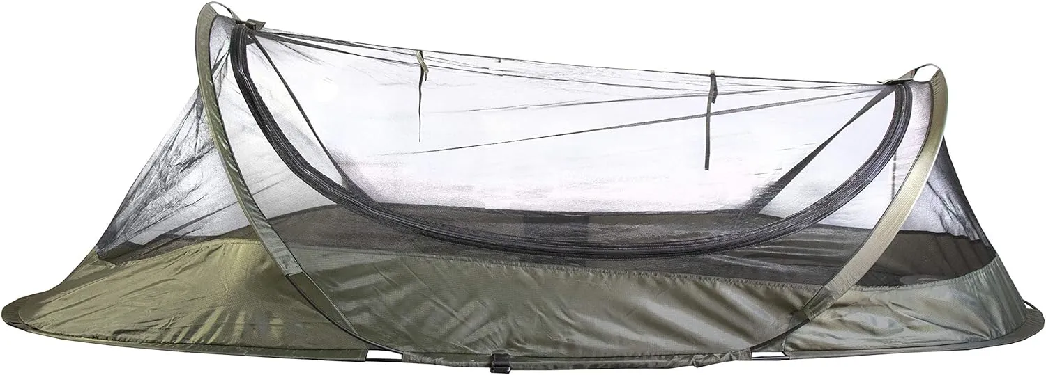USGI Industries Bivy Tent | Lightweight Single Person Sleeping Net System for Outdoors, Camping, Survival, Hiking, Backpack | Mesh Protection
